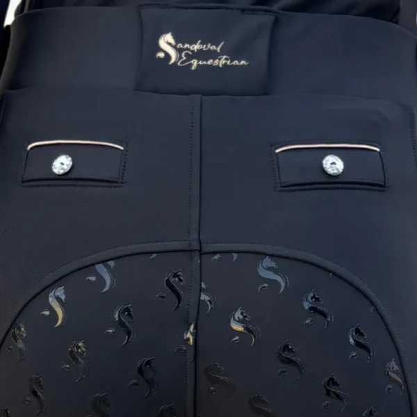 LEGGINGS BLACK GOLD - NIÑOS - Imagen 4
