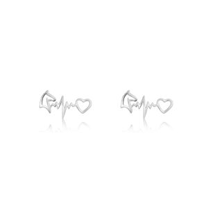 PENDIENTES LILY PLATEADOS - SWEET AND TRENDY