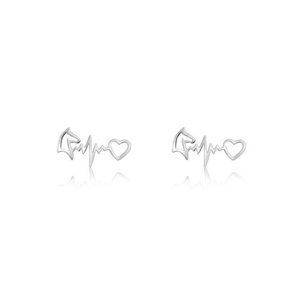 PENDIENTES LILY PLATEADOS - SWEET AND TRENDY