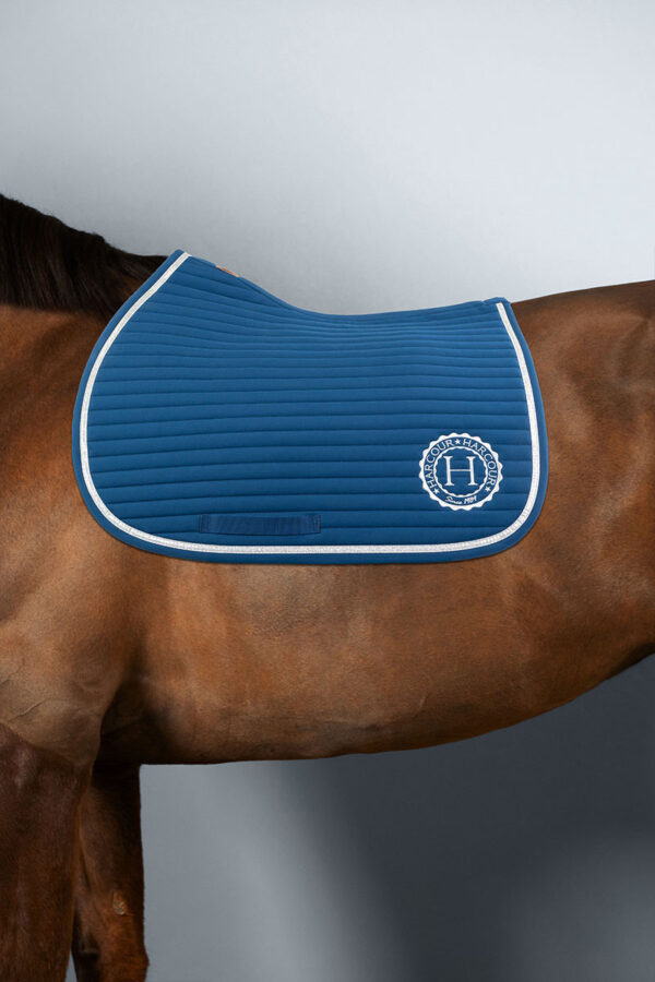 KAREMBAR SADDLE PAD RIDER BLEU LAGON - SALTO