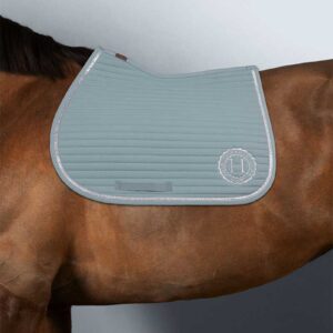 KAREMBAR SADDLE PAD RIDER GREY GREEN - SALTO
