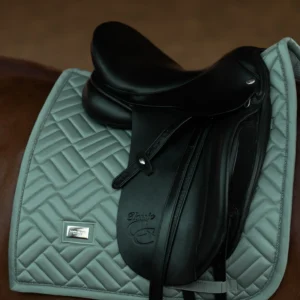 DRESSAGE SADDLE PAD MODERN MINT GREEN FULL - EQUESTRIAN STOCKHOLM