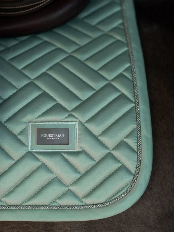 JUMP SADDLE PAD MODERN MINT GREEN FULL - EQUESTRIAN STOCKHOLM - Imagen 5