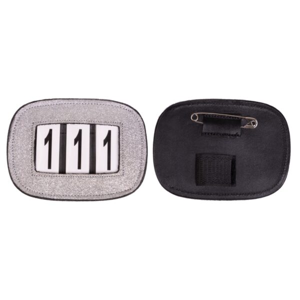 NUMBER HOLDER SHINE BLACK - Imagen 3
