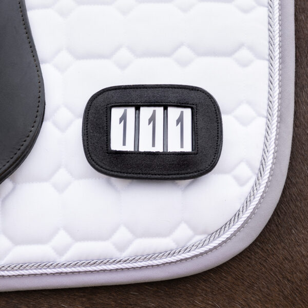 NUMBER HOLDER SHINE BLACK