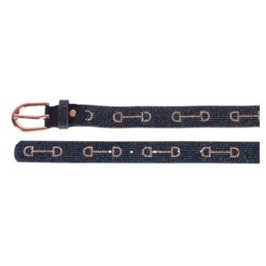 BELT DENICI CAVALLI INDIGO