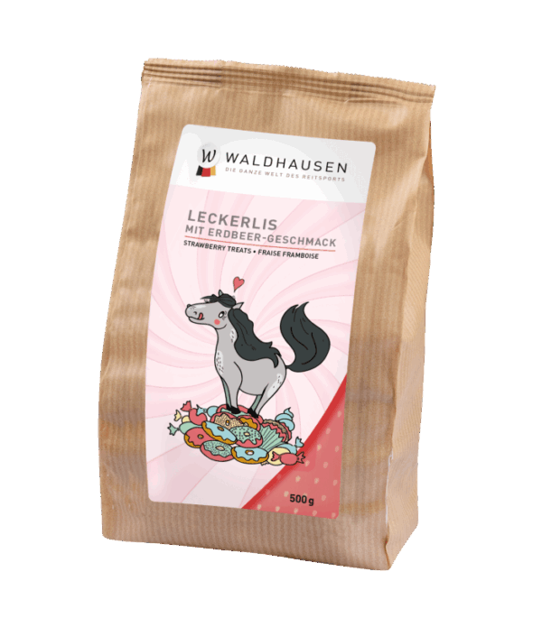 COOKIE HEARTS STRAWBERRY 500G
