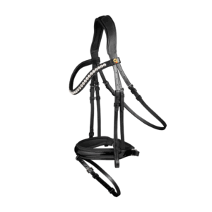 BRIDLE S-LINE TOMELESS BLACK/BLACK