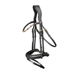 BRIDLE X-LINE GOLDHEART PULLBACK COB