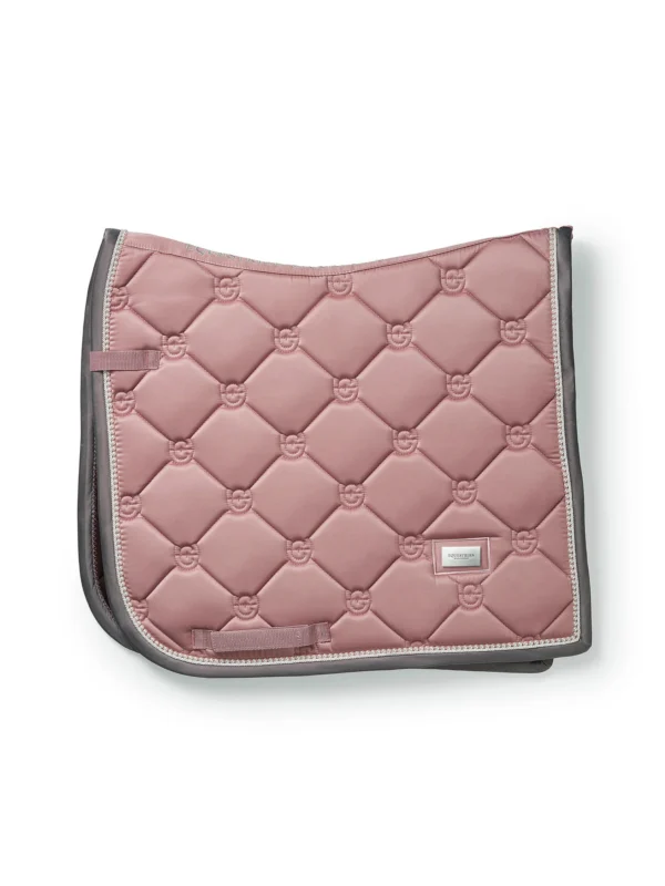 DRESSAGE SADDLE PAD PINK PEARL FULL