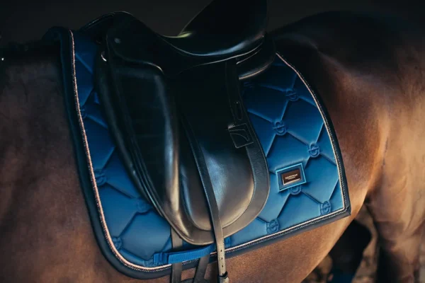 DRESSAGE SADDLE PAD MONACO BLUE FULL - Imagen 4