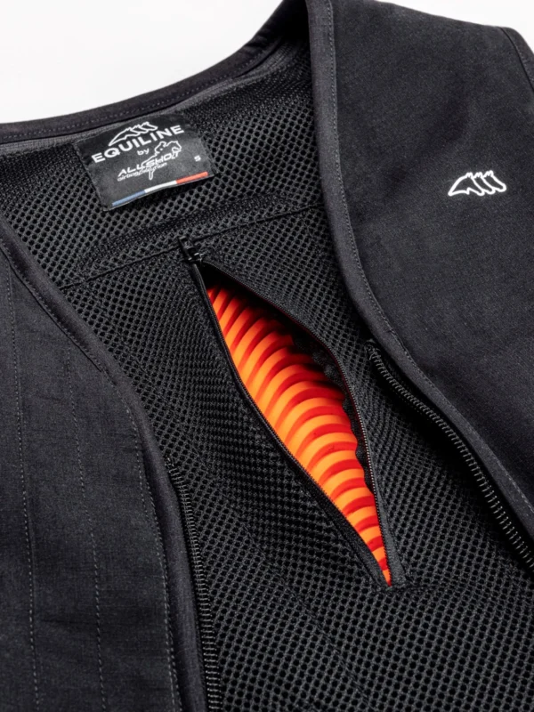 HORSE RIDING VEST BELAIR BLACK - Imagen 5