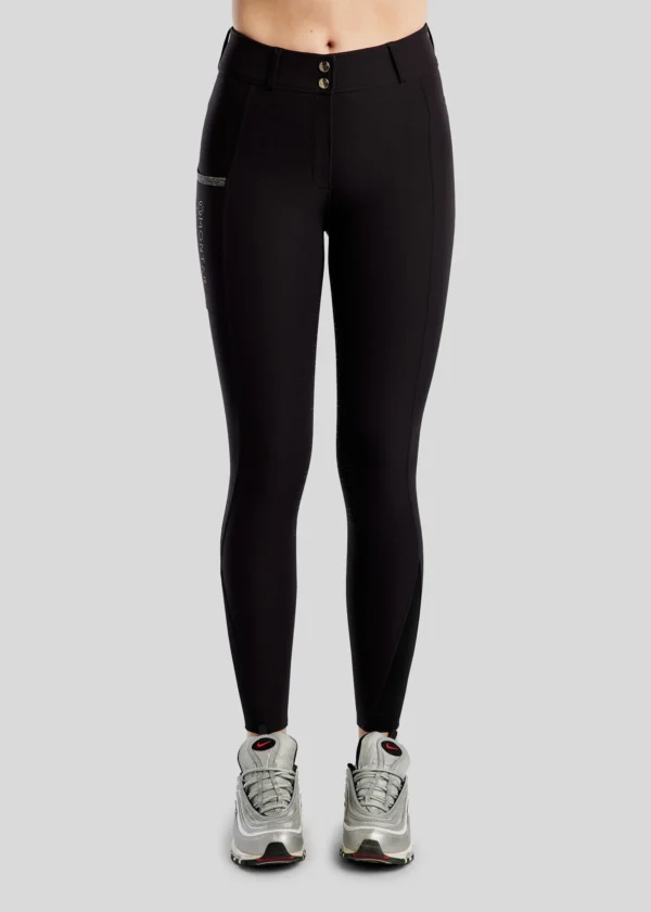 MOGAIA GUN METAL CAVIAR BREECHES - Imagen 4