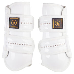 BR TENDON BOOTS PRO MAX PATENT LEATHER WITH STRASS