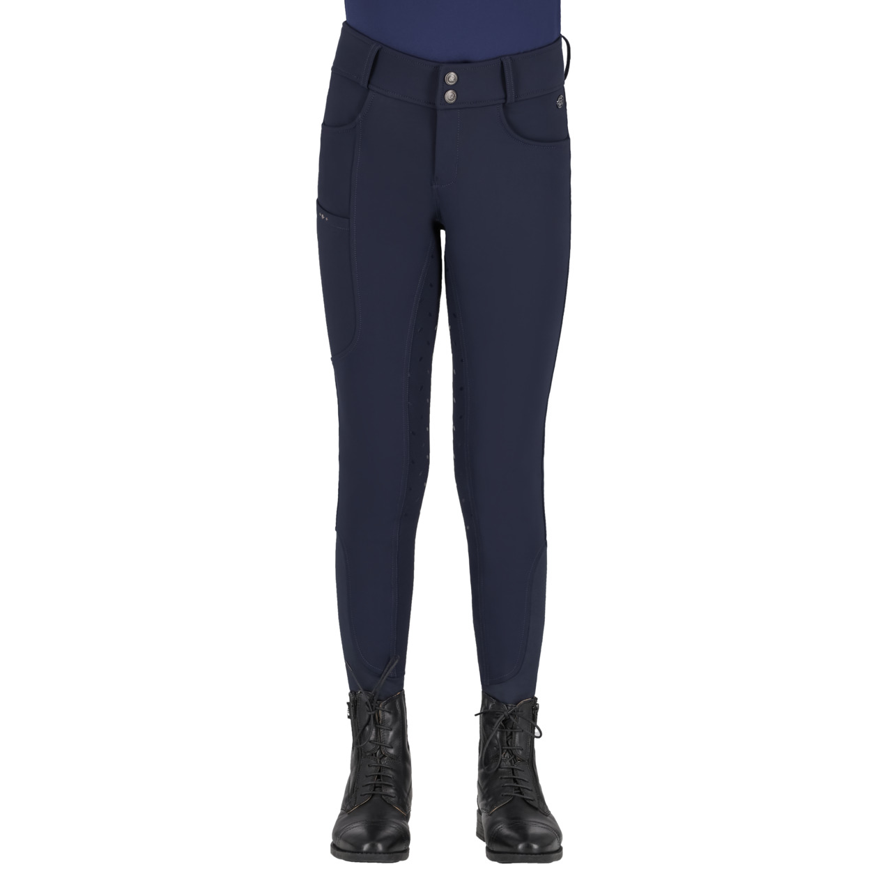 BREECHES LYMEE SOFTSHELL JUNIOR FULL GRIP