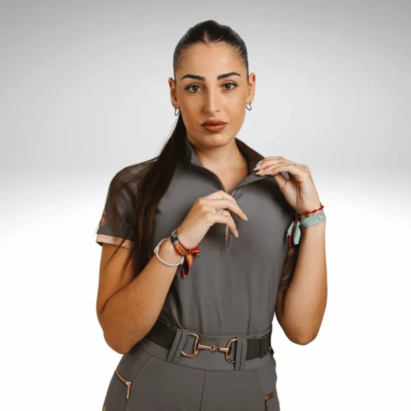CAMISETA GREY ROSE GOLD - Imagen 2