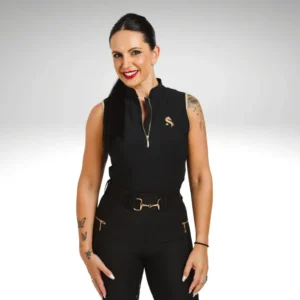 CAMISETA SIN MANGAS BLACK GOLD