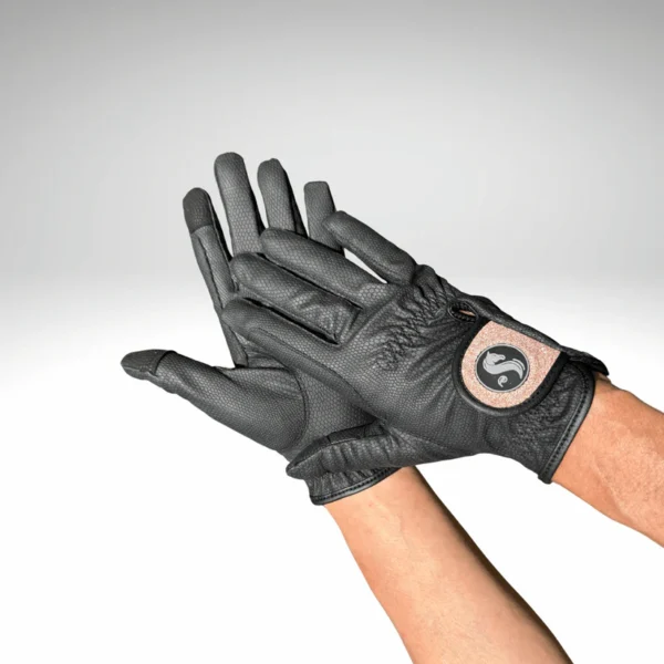 GUANTES BLACK ROSA - SANDOVAL EQUESTRIAN - Imagen 3