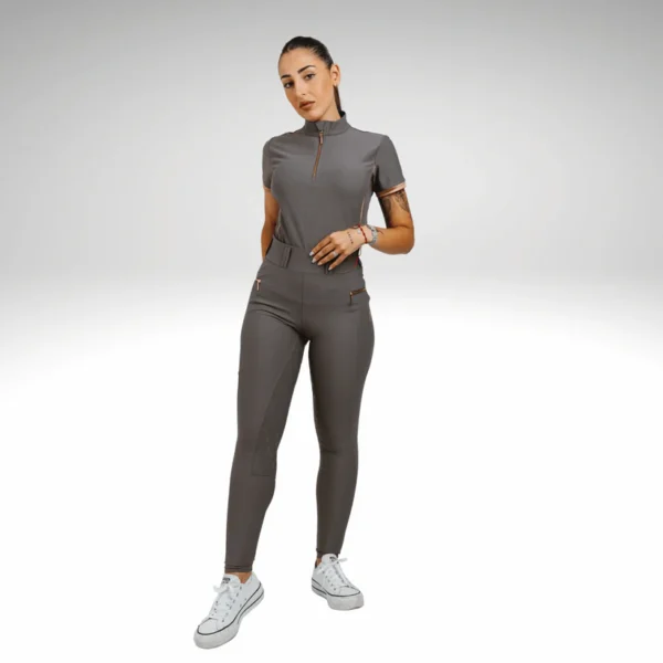 LEGGINGS GREY ROSE GOLD - Imagen 5
