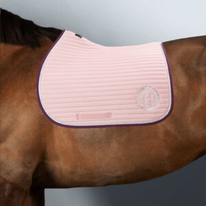 KAREMBAR TAPIS DE SELLE RIDER BLACK/LIGHT - DRESSAGE