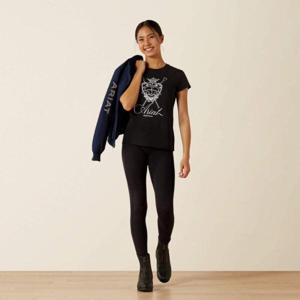 CAMISETA ARIAT RITZY LOGO MANGA CORTA NIÑO/A - Imagen 4