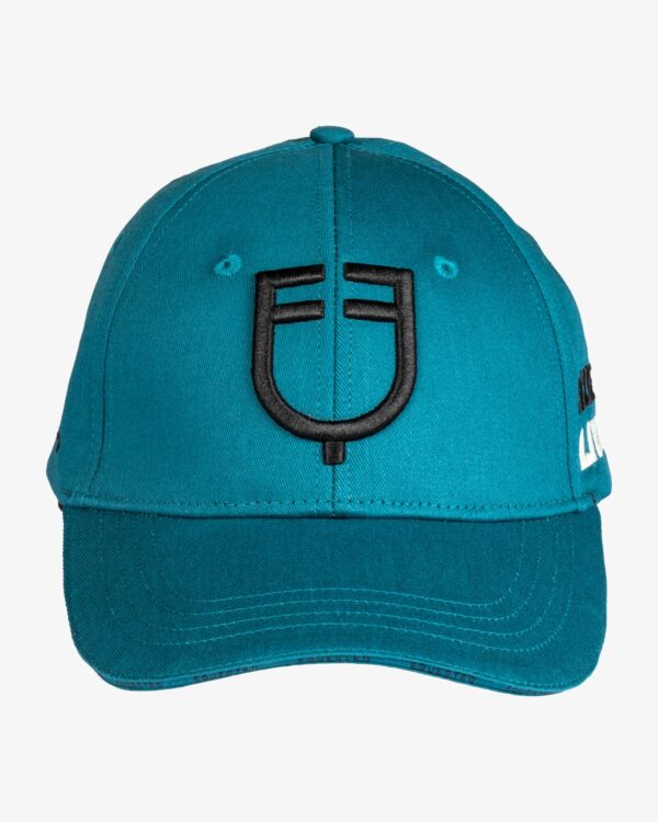 GORRA EQUESTRO BLUE CORAL/BLACK