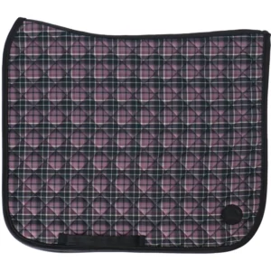 MOCHERI AO PRINTED CHECKED DRESSAGE SADDLEPADS