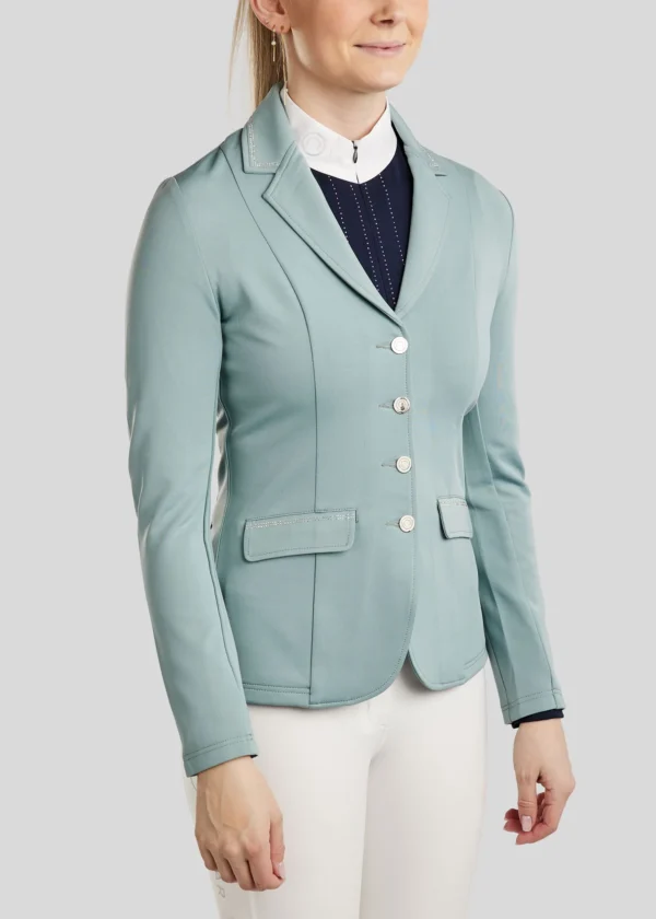 MOCHA COMPETITION JACKET WITH HOLOGRAPHIC CRYSTALS - Imagen 3