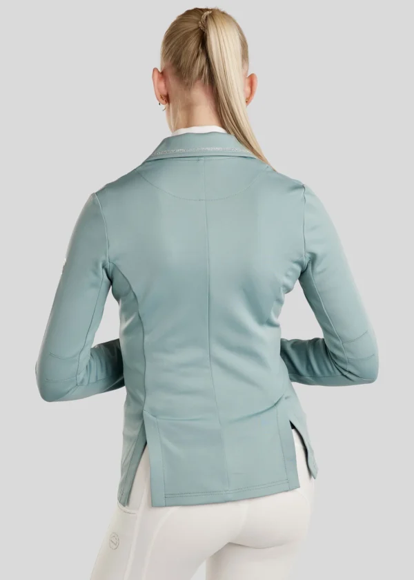 MOCHA COMPETITION JACKET WITH HOLOGRAPHIC CRYSTALS - Imagen 8