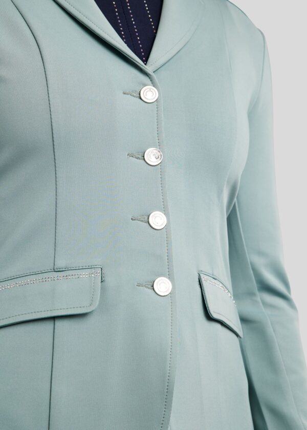 MOCHA COMPETITION JACKET WITH HOLOGRAPHIC CRYSTALS - Imagen 5