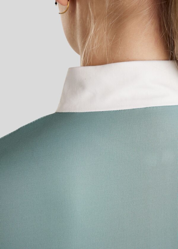 MOCHA COMP SHIRT HOLOGRAPHIC PRINT AND CRYSTALS - Imagen 5