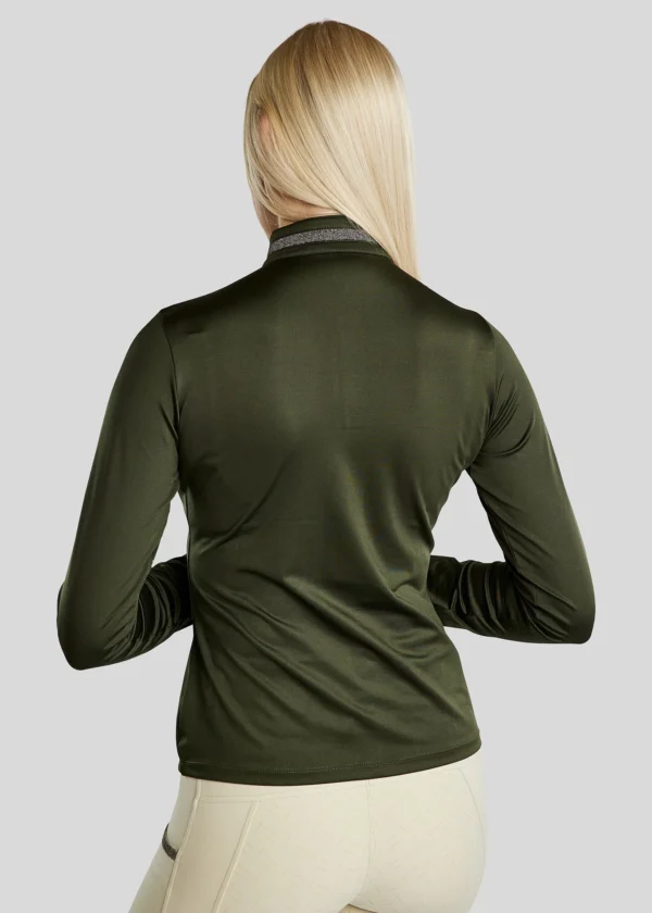 MOGAIA THERMO WITH GUN METAL CAVIAR TAPE IN COLLAR AND GUN METAL ZIPPER - Imagen 4