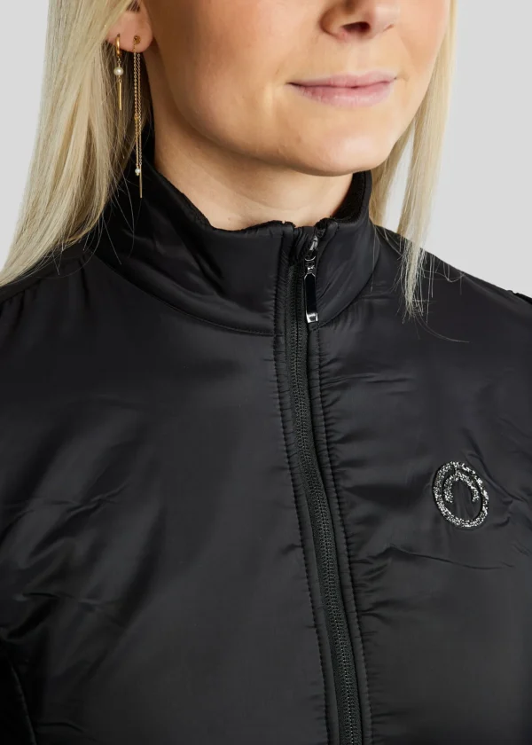 MOELLIE FULL ZIP FLEECE JACKET WITH NYLON - Imagen 2