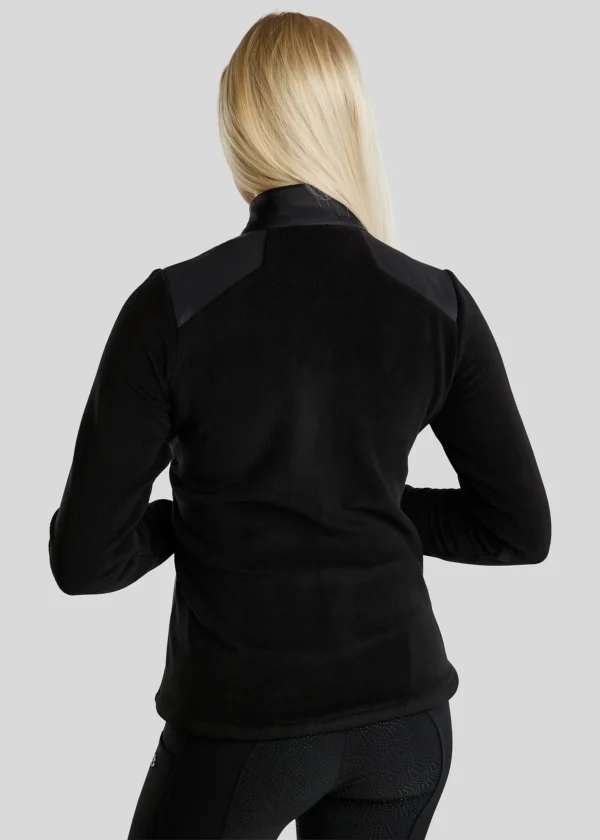 MOELLIE FULL ZIP FLEECE JACKET WITH NYLON - Imagen 4