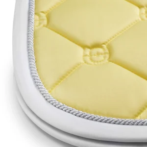 DRESSAGE SADDLE PAD SOFT LEMON