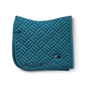 DRESSAGE SADDLE PAD MODERN TEAL BLUE