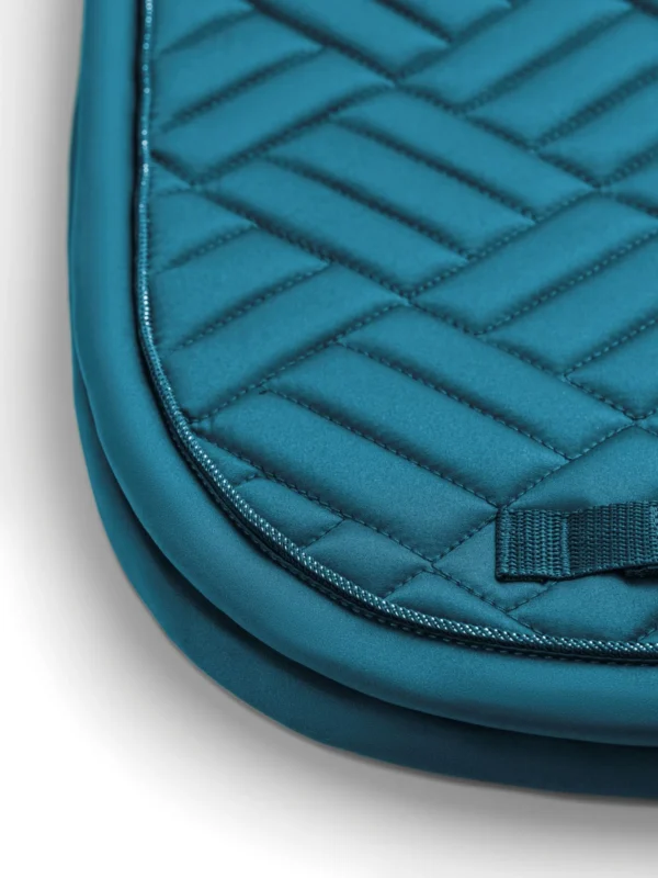 DRESSAGE SADDLE PAD MODERN TEAL BLUE - Imagen 3