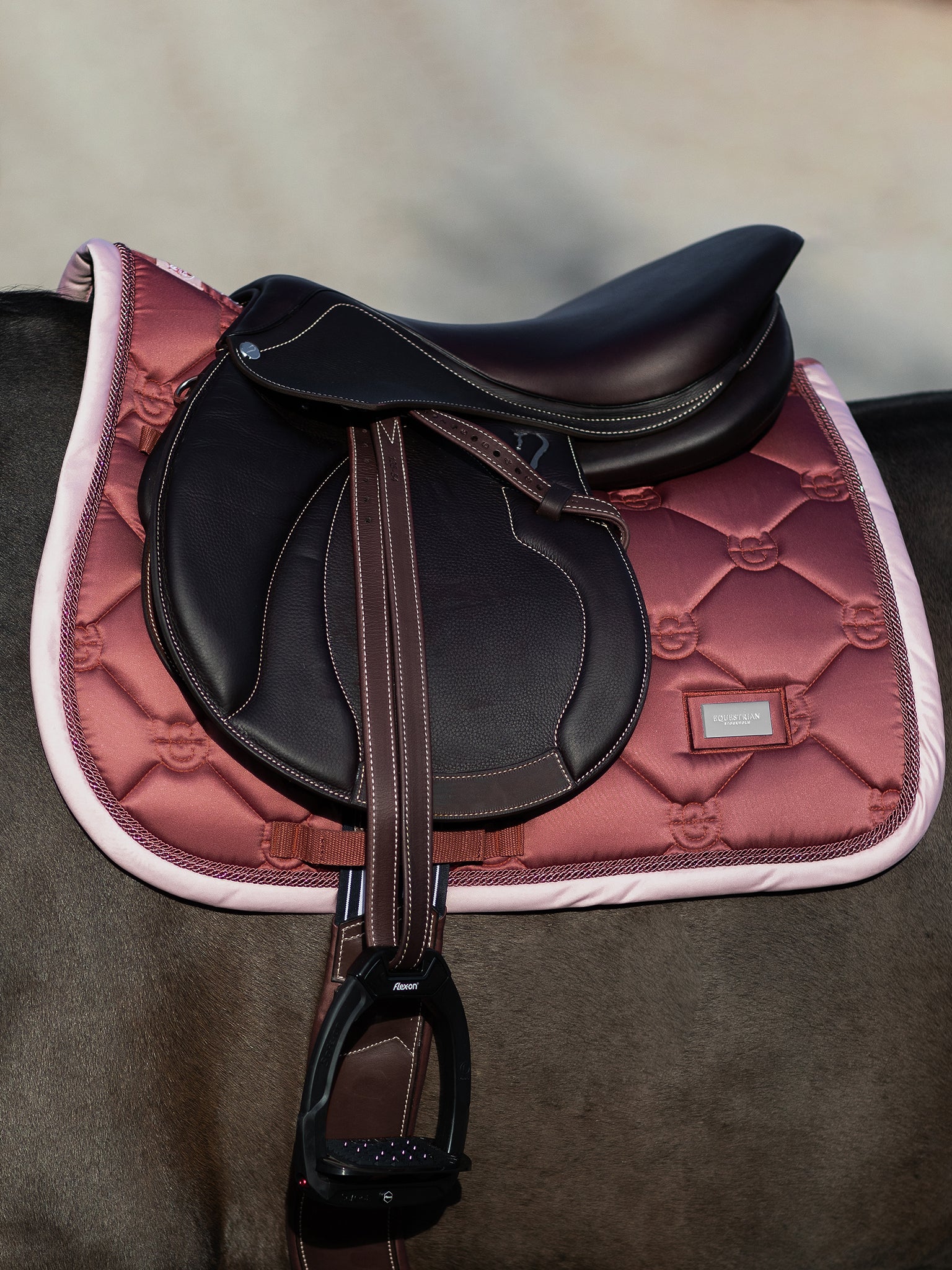JUMP SADDLE PAD AMBER ROSE FULL - Imagen 5