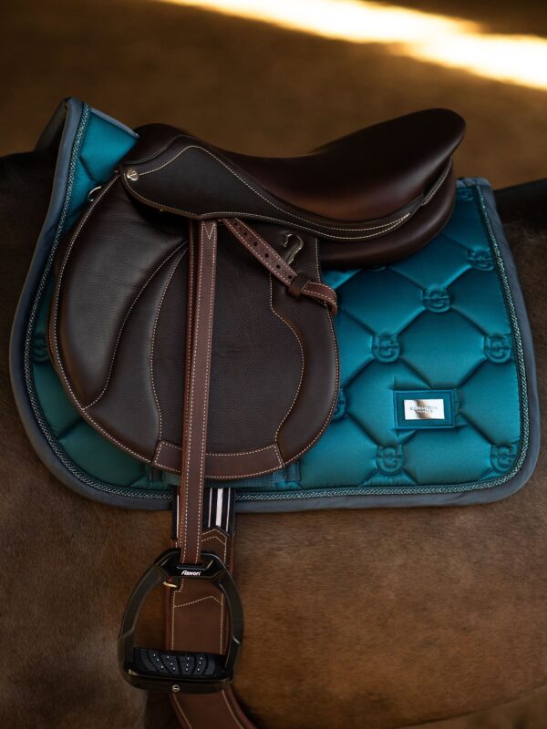 JUMP SADDLE PAD TEAL BLUE - Imagen 4