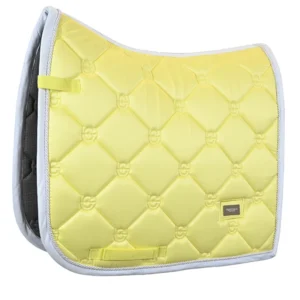 DRESSAGE SADDLE PAD SOFT LEMON