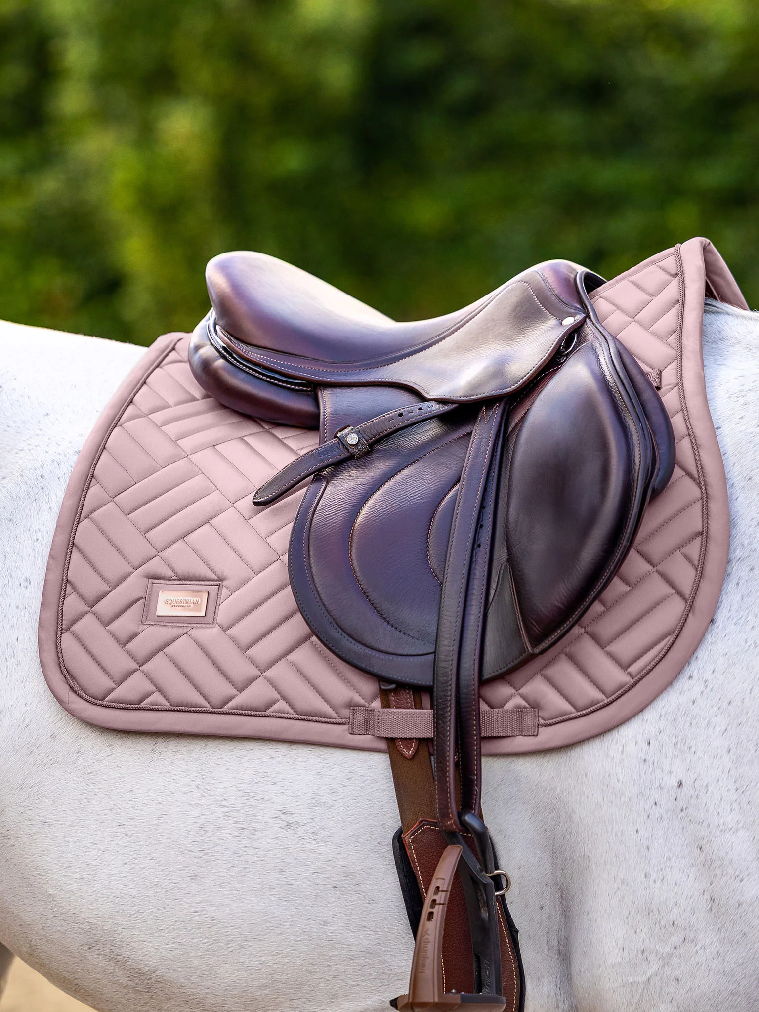 JUMP SADDLE PAD MODERN MIDSUMMER BLUSH FULL - Imagen 2