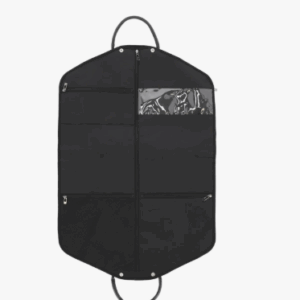 CLOTHING BAG CROCO BLACK