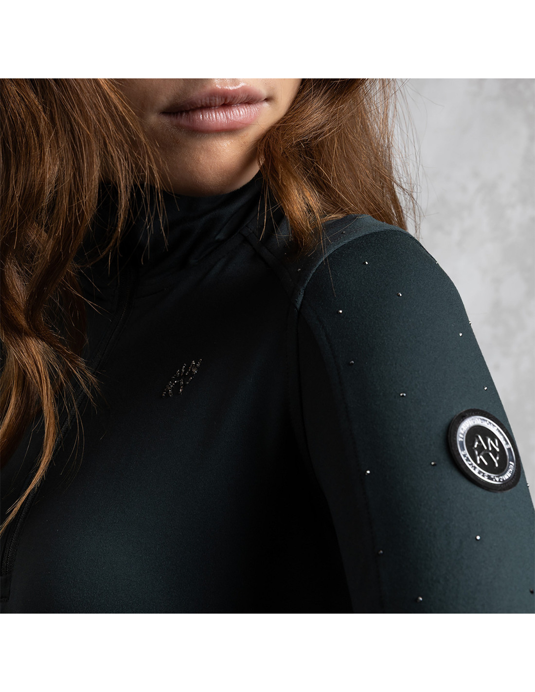 ANKY HALF ZIP PULLOVER FOREST RIVER - Imagen 3