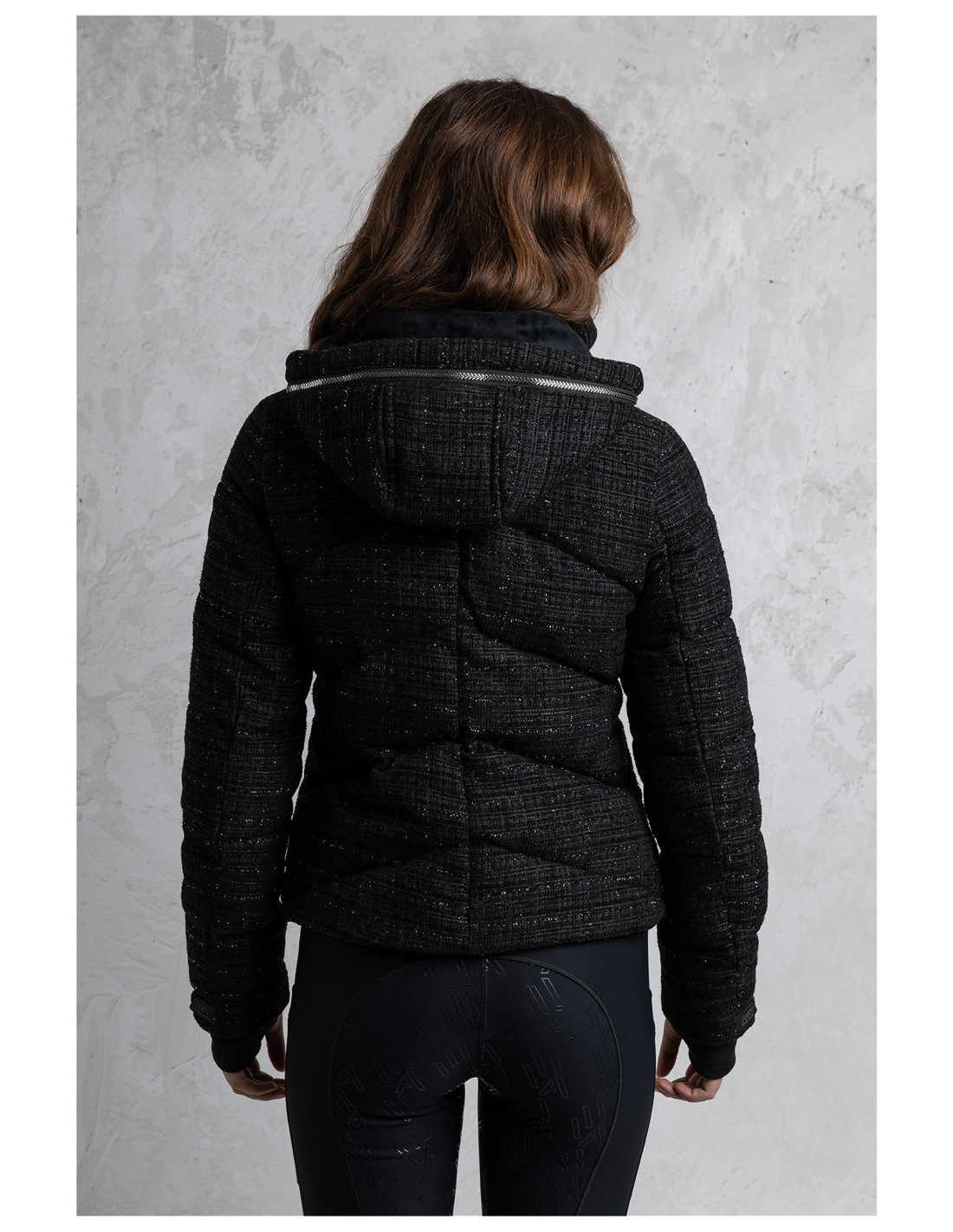 ANKY PADDED JACKET BLACK XS - Imagen 3