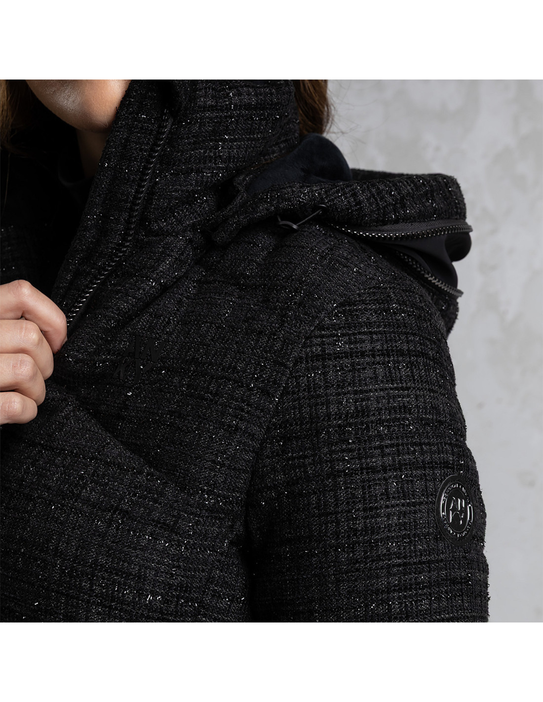 ANKY PADDED JACKET BLACK XS - Imagen 4