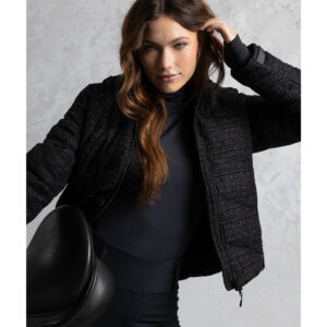 ANKY PADDED JACKET BLACK XS