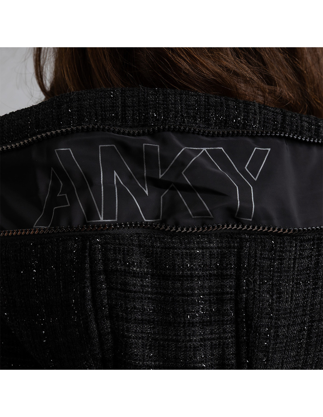 ANKY PADDED JACKET BLACK XS - Imagen 5