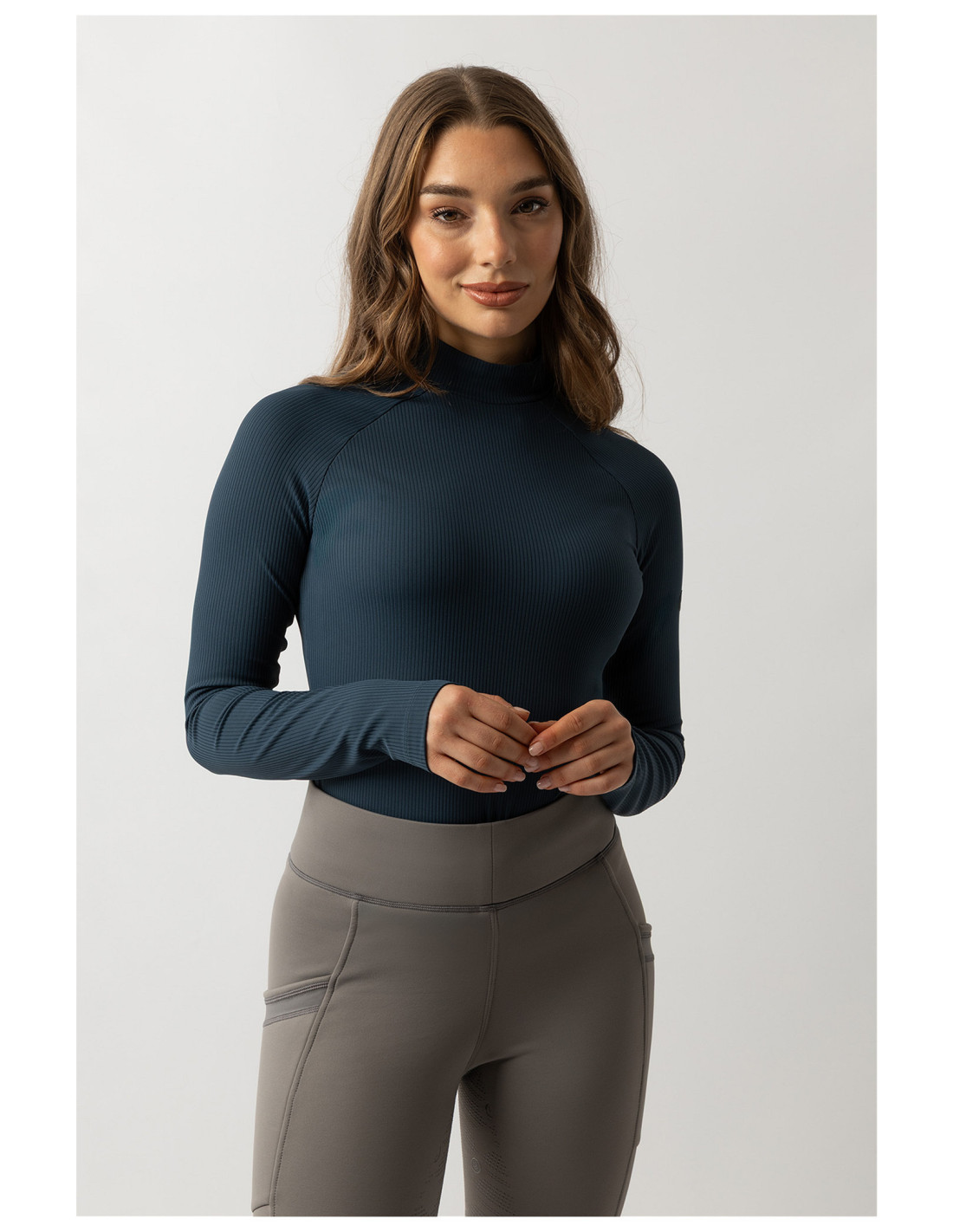 BR PULLOVER LIDDA LADIES RIB DAMES PYRITE XS - Imagen 2