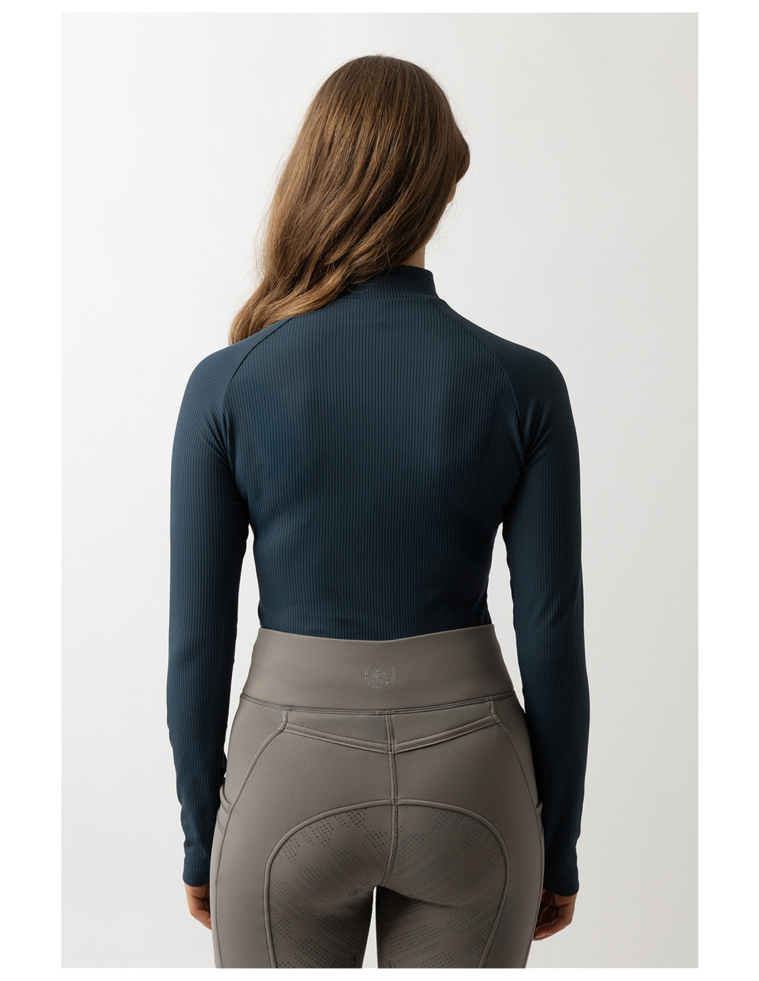 BR PULLOVER LIDDA LADIES RIB DAMES PYRITE XS - Imagen 4