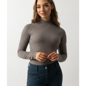 BR PULLOVER LIDDA LADIES RIB DAMES PYRITE XS